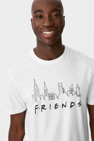 Hommes - T-shirt - Friends - blanc