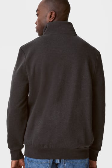Men - Zip-through sweatshirt - gray-melange