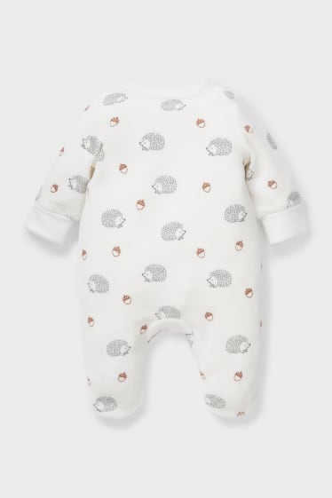 Babys - Baby-Schlafanzug - weiss