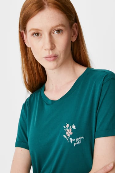 Femei - CLOCKHOUSE - tricou - verde