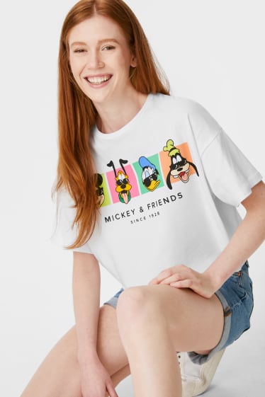 Teens & Twens - CLOCKHOUSE - T-Shirt - Disney - weiss