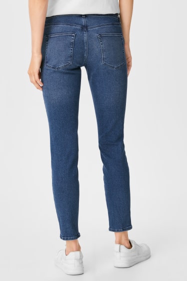 Dámské - Těhotenské džíny - skinny jeans - džíny - modré