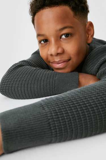 Children - Jumper - genderneutral - dark green