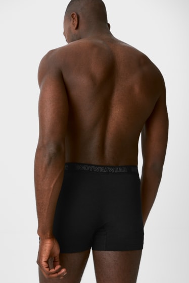 Men - Multipack of 10 - trunks  - LYCRA® - black