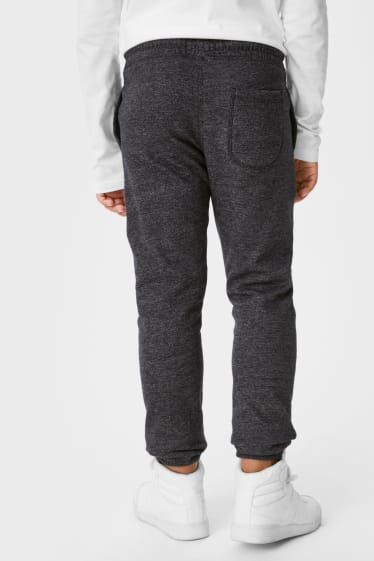 Kinder Jungen - Multipack 2er - Jogginghose - schwarz