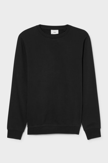 Hommes - Sweat-shirt - noir