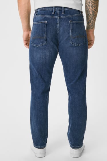 Men - Regular jeans - from water-saving production - blue denim