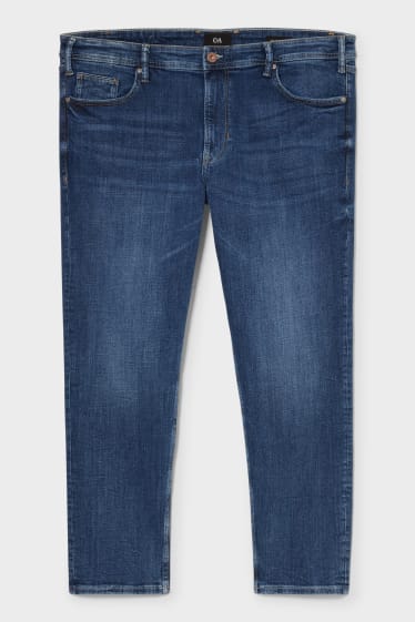 Hommes - Regular jean - production économe en eau - jean bleu