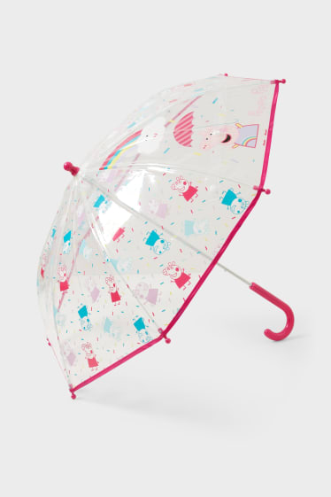 Dzieci - Świnka Peppa - parasol - różowy