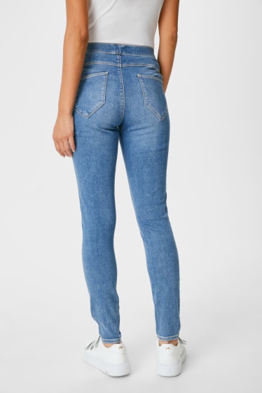 Mujer - Jegging jeans - efecto push-up - vaqueros - azul claro