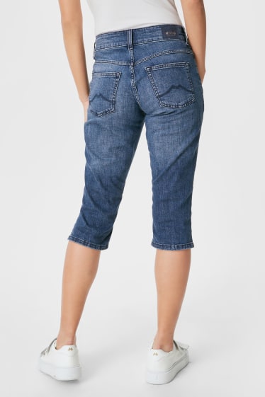 Dámské - MUSTANG - capri jeans - Rebecca - džíny - modré