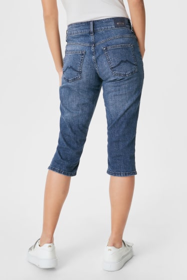 Women - MUSTANG - capri jeans - Rebecca - denim-blue