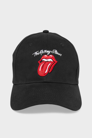 Herren - Cap - Rolling Stones - schwarz
