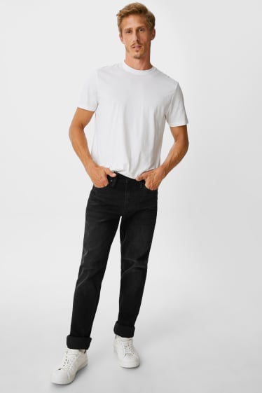 Men - Straight jeans - black