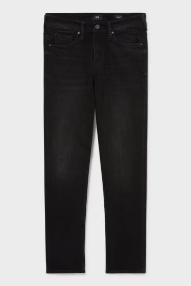 Herren - Straight Jeans - schwarz