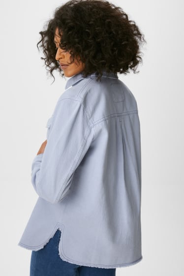 Mujer - Sobrecamisa - azul claro