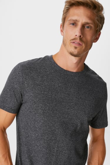 Hommes - Lot de 3 - T-shirts - noir / blanc