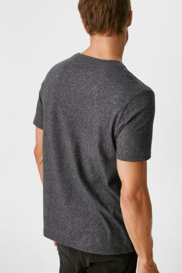 Herren - Multipack 3er - T-Shirt - schwarz / weiss