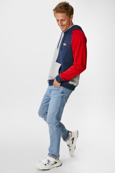 Men - Jinglers - straight jeans - denim-blue