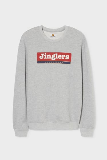 Jinglers - sweat-shirt - unisexe - gris clair chiné