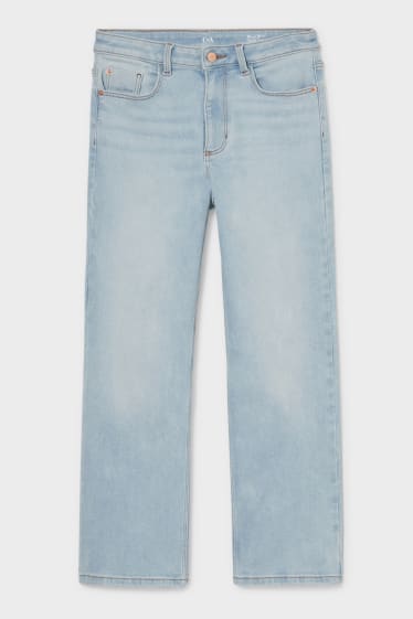 Women - Wide leg jeans - denim-light blue