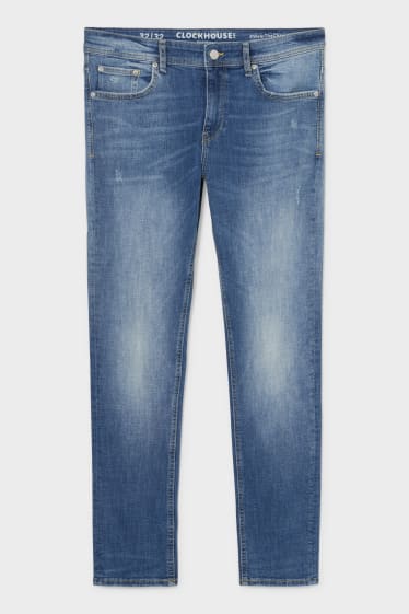 Hombre - CLOCKHOUSE - skinny jeans - vaqueros - azul