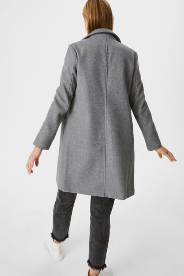 Women - CLOCKHOUSE - coat - gray-melange