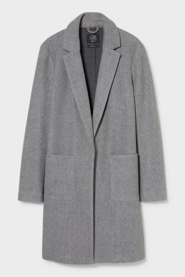 Women - CLOCKHOUSE - coat - gray-melange