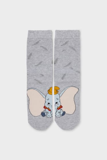 Damen - Multipack 3er - Socken - Dumbo - grau