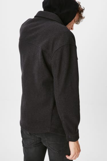 Uomo - CLOCKHOUSE - giacca a camicia - grigio melange