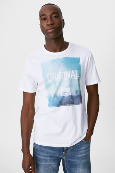 Men - T-shirt - white