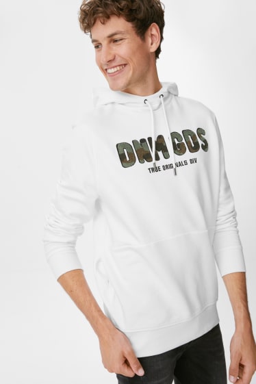 Herren - Hoodie - weiß