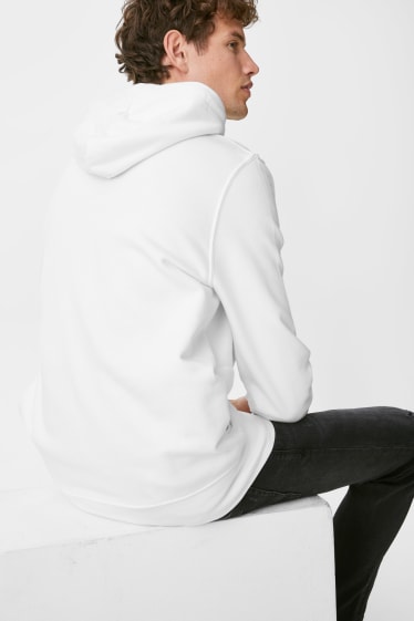 Men - Hoodie - white