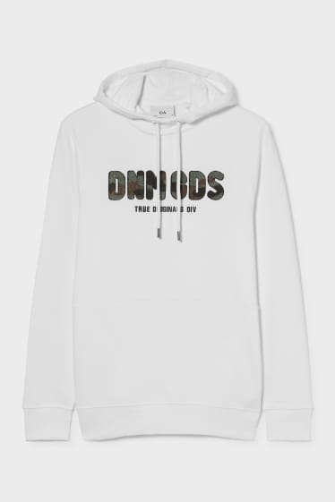 Men - Hoodie - white