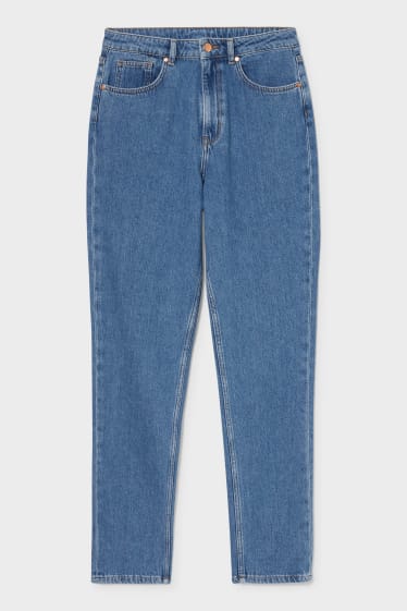 Dames - Jinglers - straight jeans - high waist - jeansblauw