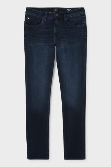 Hombre - Slim jeans - Flex - LYCRA® - vaqueros - azul oscuro