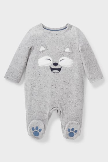 Bébés - Pyjama pour bébé - gris chiné