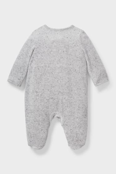 Bébés - Pyjama pour bébé - gris chiné