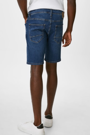 Men - Denim shorts - denim-blue