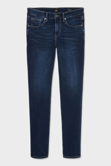 Men - Slim jeans - flex jog denim - denim-dark blue