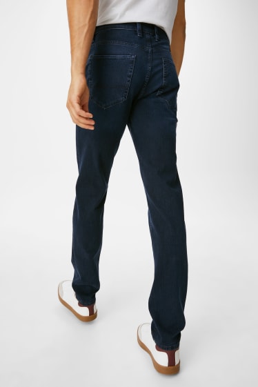 Men - Slim jeans - Flex - LYCRA® - denim-dark blue
