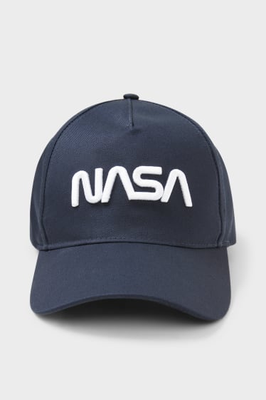 Heren - Pet - NASA - donkerblauw