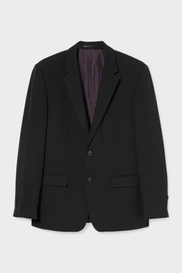 Men - Mix-and-match suit jacket - regular fit - stretch - black