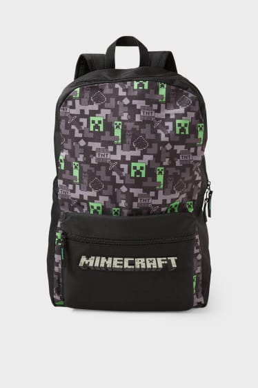 Niños - Minecraft - mochila - negro
