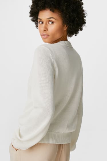 Women - Cardigan - white