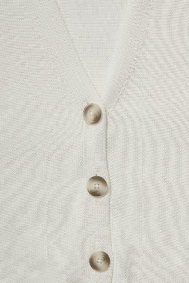 Women - Cardigan - white