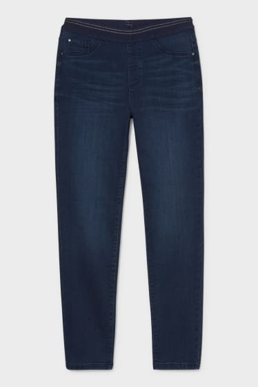 Femmes - Jegging Jeans - jean bleu foncé