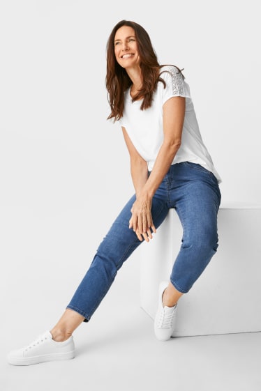Kobiety - Slim Jeans - Kaja - dżins-niebieski