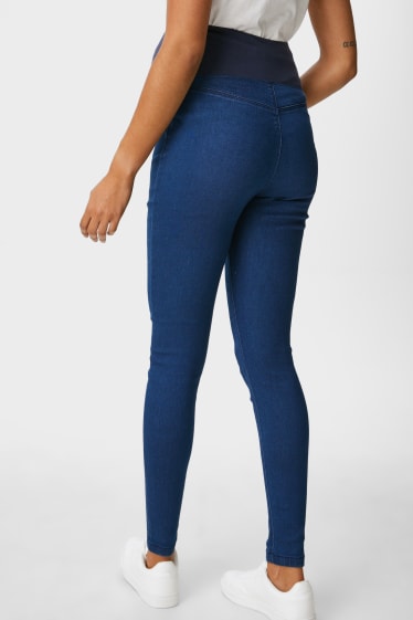 Damen - Umstandsjeans - Jegging Jeans - jeansblau