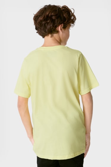 Kinder - Fortnite - T-Shirt - hellgelb